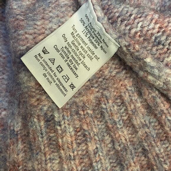 Janie and Jack light purple knit turtleneck sweater dress SIZE 18-24M - Picture 3 of 4